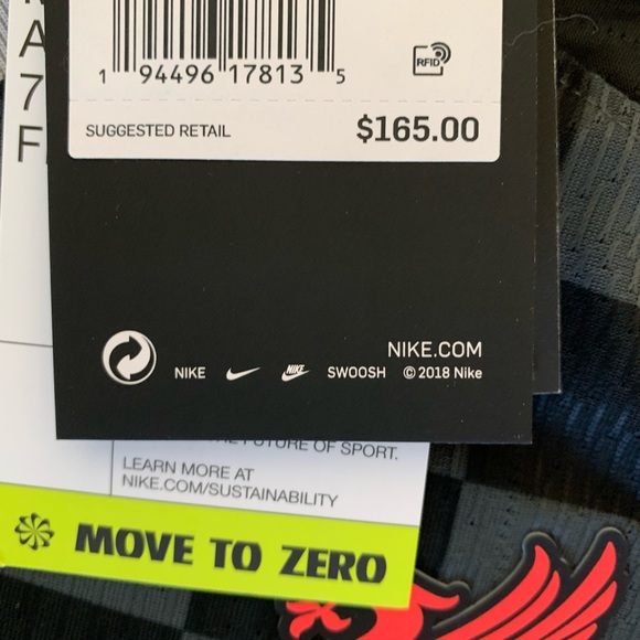 Nike Vaporknit 20/21 Liverpool Jersey Third Jersey - Picture 2 of 9